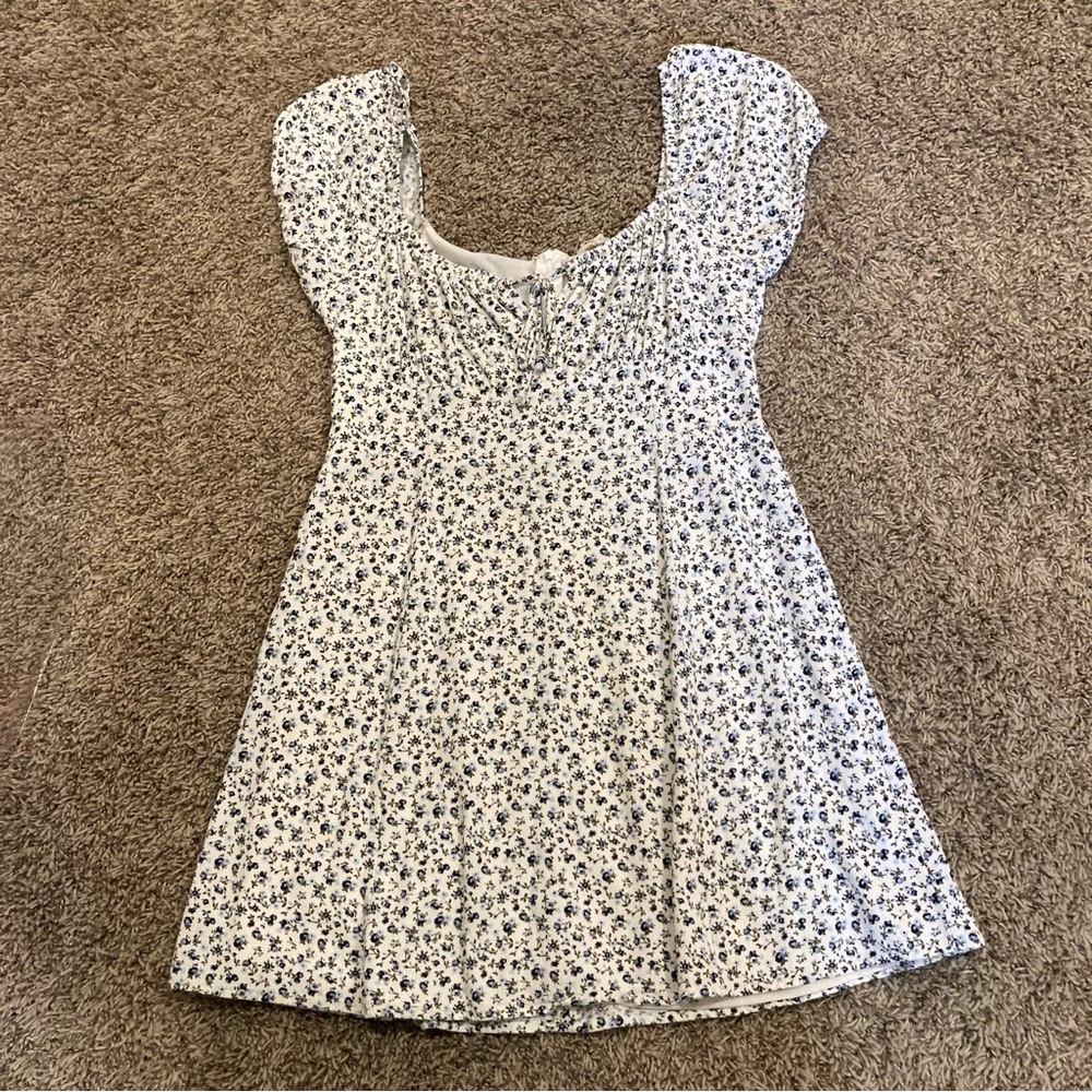 L. A. Hearts Pac Sun Floral Mini Lined Baby Doll Dress in Size